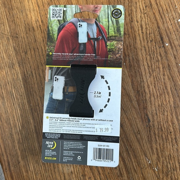 NIB Nite Ize Clippable Phone Holder - Picture 2 of 2